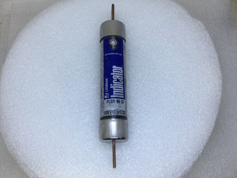 Littelfuse FLSR-90-ID 90 Amp 600V Class RK5 Indicator Fuse - Aluminum Cap