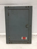 GE General Electric TRP810F/S 100 Amp 8 Space 120/240V Panel Door 13" x 9 1/8"
