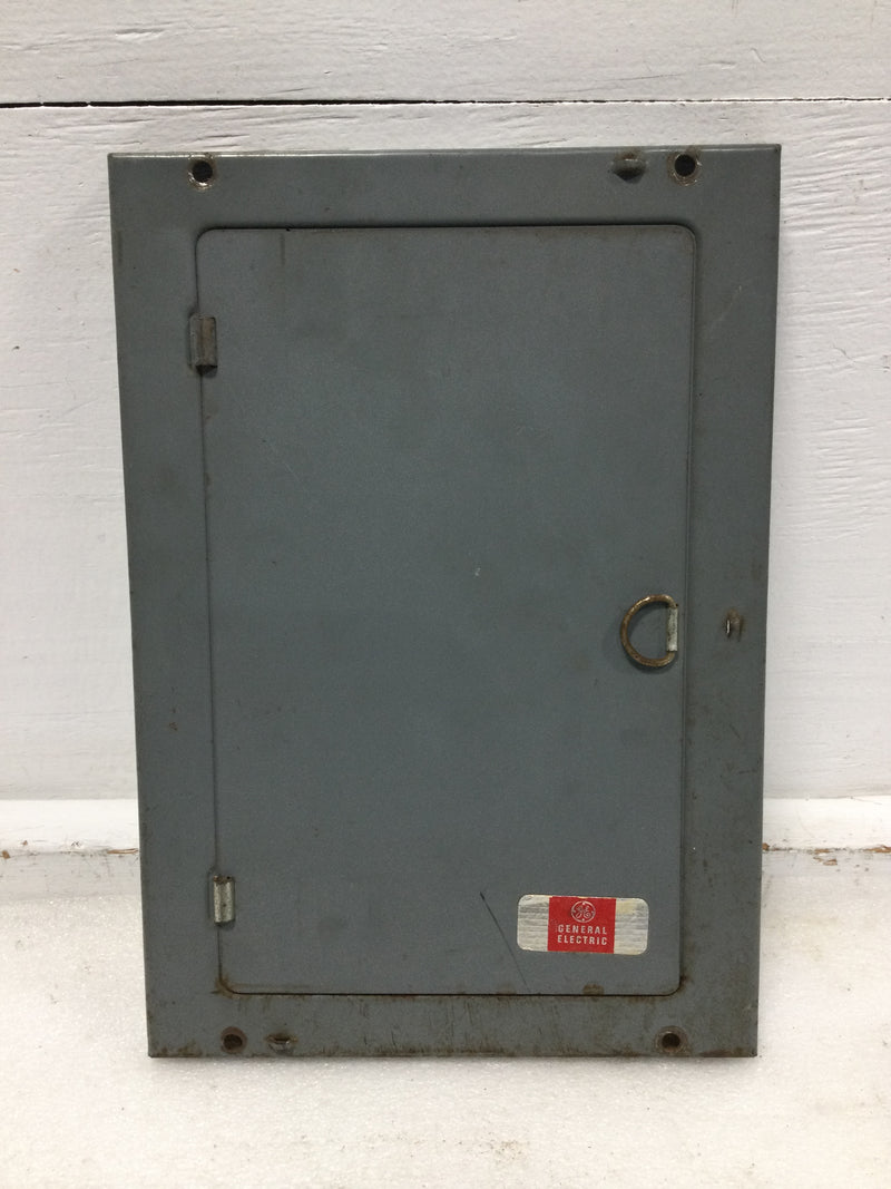 GE General Electric TRP810F/S 100 Amp 8 Space 120/240V Panel Door 13" x 9 1/8"
