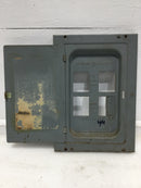 GE General Electric TRP810F/S 100 Amp 8 Space 120/240V Panel Door 13" x 9 1/8"