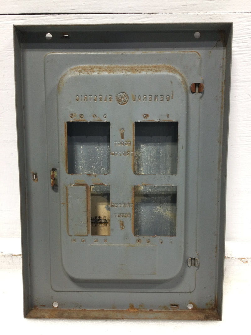 GE General Electric TRP810F/S 100 Amp 8 Space 120/240V Panel Door 13" x 9 1/8"