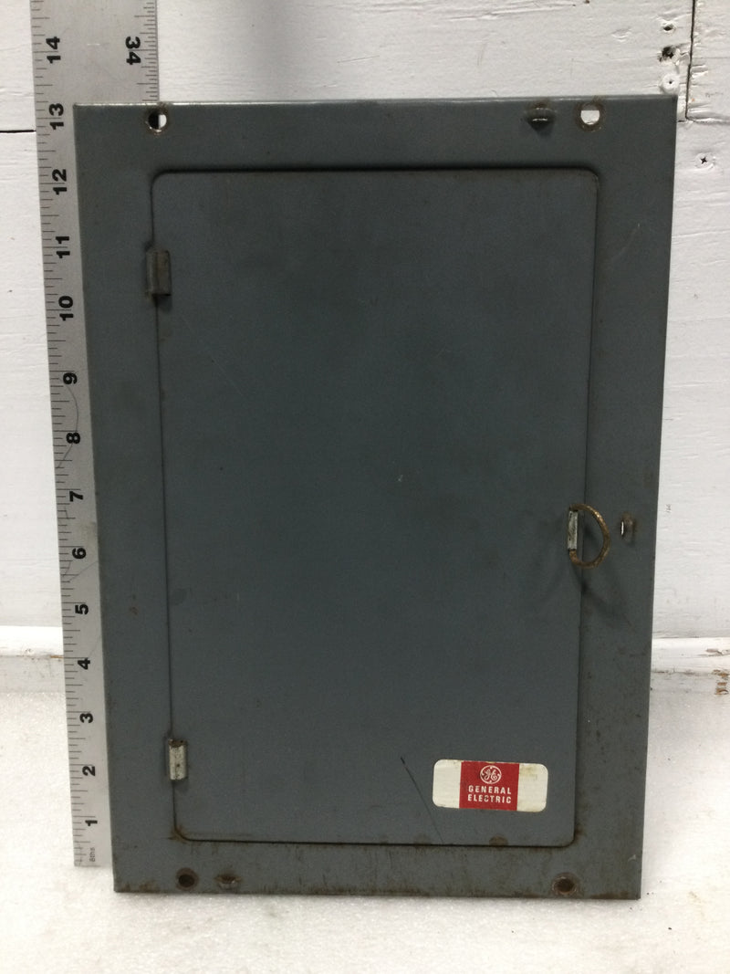 GE General Electric TRP810F/S 100 Amp 8 Space 120/240V Panel Door 13" x 9 1/8"