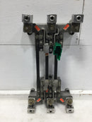 Talon Metering 67418-2M 400A K-7T Meter Base 3 Phase 600VAC Guts Only 9" X 18"