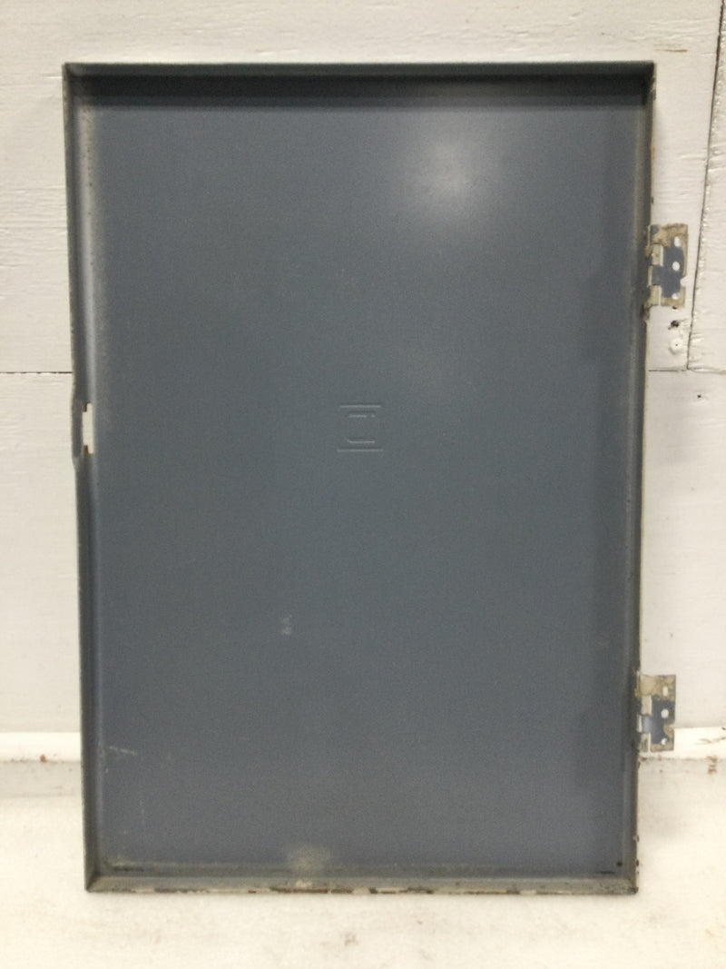Square D BXH22RA 100A 24 Space 120/240V Panel Cover w/Hinges 21 3/8" x 14 3/4"
