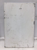 Square D BXH22RA 100A 24 Space 120/240V Panel Cover w/Hinges 21 3/8" x 14 3/4"