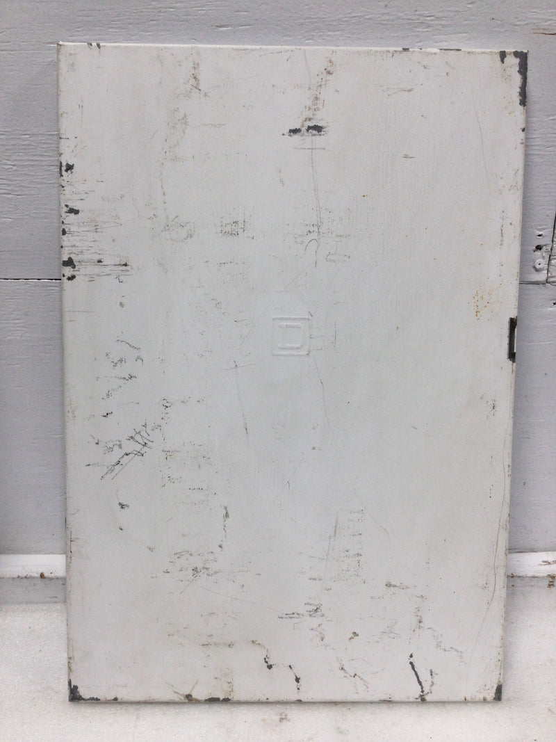 Square D BXH22RA 100A 24 Space 120/240V Panel Cover w/Hinges 21 3/8" x 14 3/4"