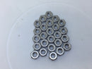 Stainless Steel 1/4" Finished Hex Nut 304 Stainless Neam4x