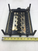 Siemens 100 Amp 10 Space/40 Circuit 120/240 VAC Load Center Guts Only 10" X 14"