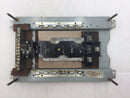 ITE EQ412/WEQ412 3 Phase 6 Space/12 Circuit 125 Amp 120/240 VAC Load Center Guts Only 8" X 12"
