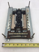 ITE EQ412/WEQ412 3 Phase 6 Space/12 Circuit 125 Amp 120/240 VAC Load Center Guts Only 8" X 12"