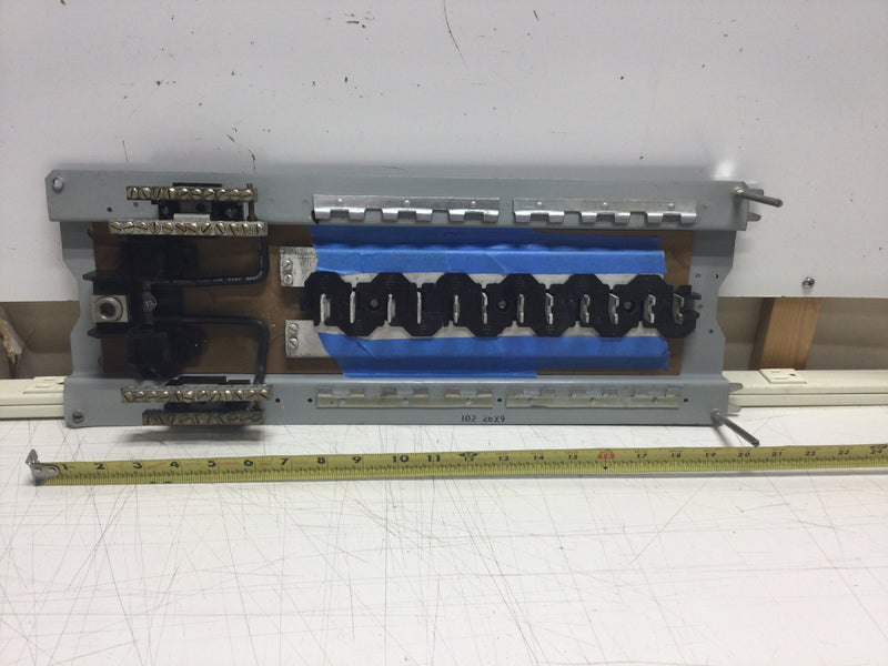 ITE EQ Series 100 Amp 12 Space/40 Circuit 120/240 VAC Load Center Guts Only 8" X 21"