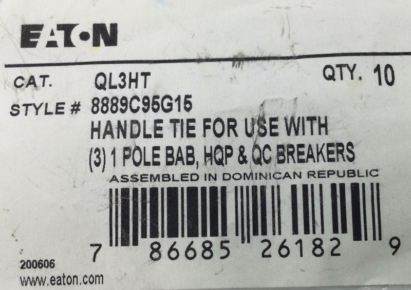 Eaton QL3HT 3 Pole Quick lag Handle Tie