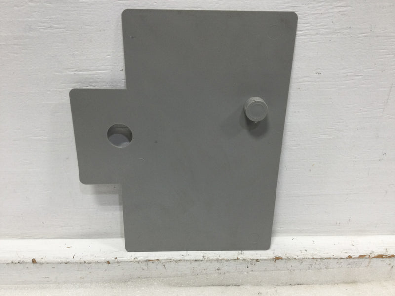 GE 204B4145AWP2C Buss Access Hole Cover for 8000-Line Motor Control Ctr 8"X10.5"