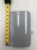 Intermatic GM40AV 40 Amp 120/277V Enclosure Cover 9 3/4" x 6 1/2"