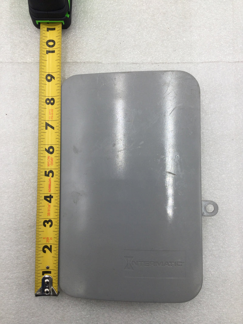 Intermatic GM40AV 40 Amp 120/277V Enclosure Cover 9 3/4" x 6 1/2"
