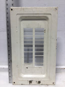 General Electric RPL201S 20 Space 120/240V Dead Front Only 19 1/4" x 11 1/8"