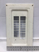 General Electric RPL201S 20 Space 120/240V Dead Front Only 19 1/4" x 11 1/8"