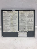 Square D SO1020M100S 100 Amp 10 Space 120/240V Enclosure Cover 10 7/8" x 12 7/8"