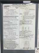 Square D SO1020M100S 100 Amp 10 Space 120/240V Enclosure Cover 10 7/8" x 12 7/8"