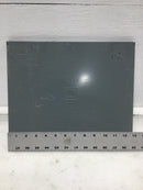 Square D SO1020M100S 100 Amp 10 Space 120/240V Enclosure Cover 10 7/8" x 12 7/8"