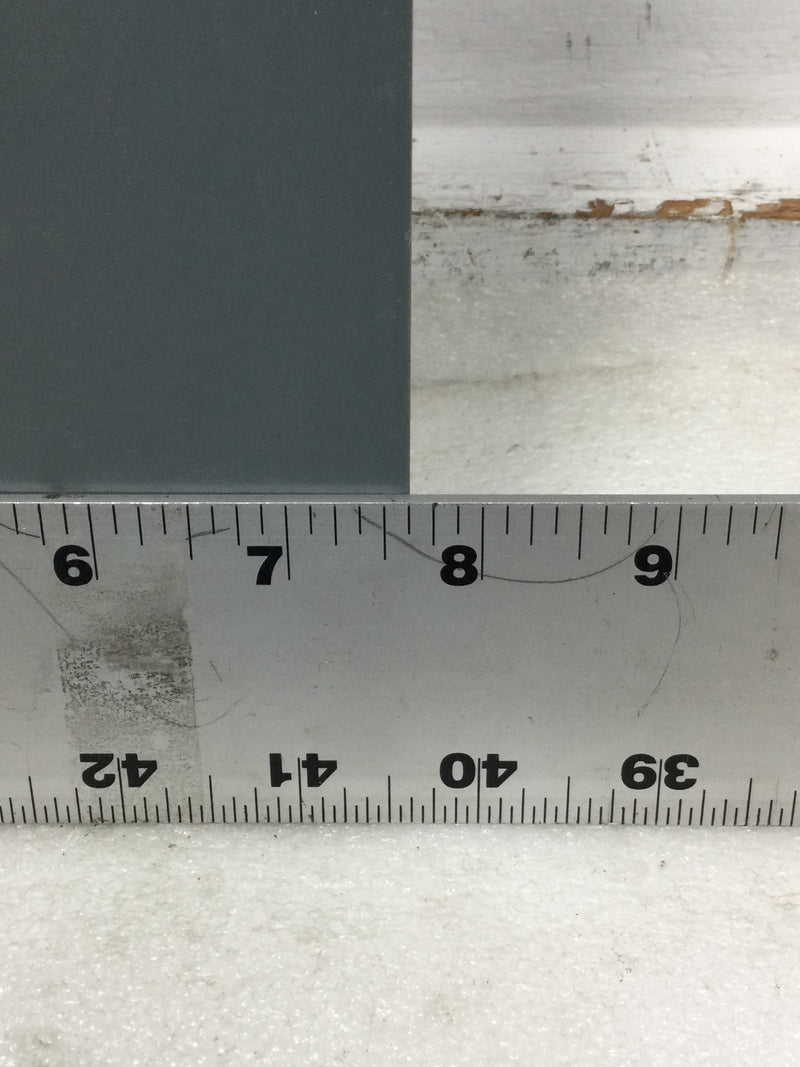 Square D Q22200NS 200 Amp 240V Main Breaker Dead Front 23 1/8" x 7 5/8"