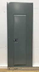 Square D QOC54UF 54 Space Flush Cover/Door Only w/Main Breaker Slot/Opening-Flaw