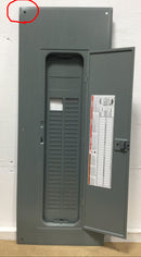 Square D QOC54UF 54 Space Flush Cover/Door Only w/Main Breaker Slot/Opening-Flaw
