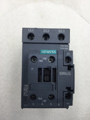 Siemens 3RT2037-1AK60 65A 3 Pole 230-690V 50 HP Industrial Contactor w/110V Coil