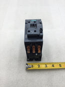 Siemens 3RT2037-1AK60 65A 3 Pole 230-690V 50 HP Industrial Contactor w/110V Coil