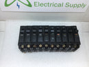 Lot of 10 - Square D QO120 20 Amp 1 Pole 120/240VAC Type QO Circuit Breaker - Black Face