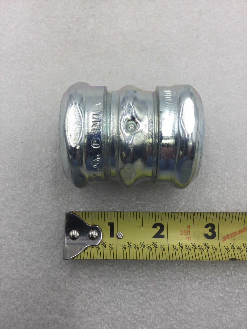 Lot of 5 Thomas & Betts 1 1/4" EMT Conduit Compression Couplings