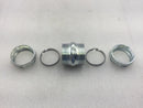 Lot of 5 Thomas & Betts 1 1/4" EMT Conduit Compression Couplings