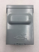 Midwest U065P Outdoor 60 Amp 240 VAC Pull Out Disconnect Switch Nema 3R 5" X 7.5"