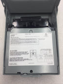 Midwest U065P Outdoor 60 Amp 240 VAC Pull Out Disconnect Switch Nema 3R 5" X 7.5"