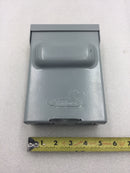 Midwest U065P Outdoor 60 Amp 240 VAC Pull Out Disconnect Switch Nema 3R 5" X 7.5"