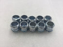 Lot of 10 Thomas & Betts 3/4" Compression Connector