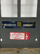 Square D NQO-60832-2B1 225A 42 Space 120/208V Dead Front w/Main 35" x 8 3/4"