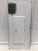 Square D QOC30MW225 225A 30 Space 120/240V Panel Door w/Main 30 1/2" x 14 1/4"