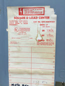 Square D QOC30MW225 225A 30 Space 120/240V Panel Door w/Main 30 1/2" x 14 1/4"