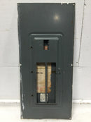 Square D QOC30MW225 225A 30 Space 120/240V Panel Door w/Main 30 1/2" x 14 1/4"