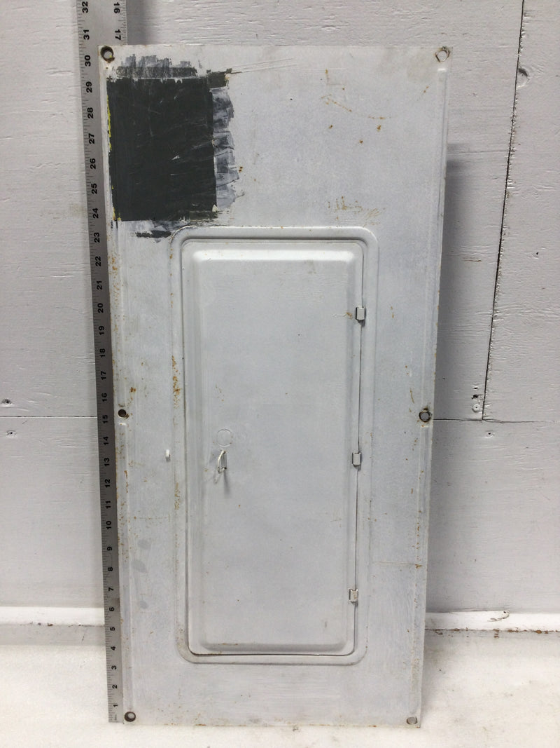 Square D QOC30MW225 225A 30 Space 120/240V Panel Door w/Main 30 1/2" x 14 1/4"