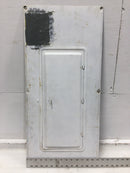 Square D QOC30MW225 225A 30 Space 120/240V Panel Door w/Main 30 1/2" x 14 1/4"