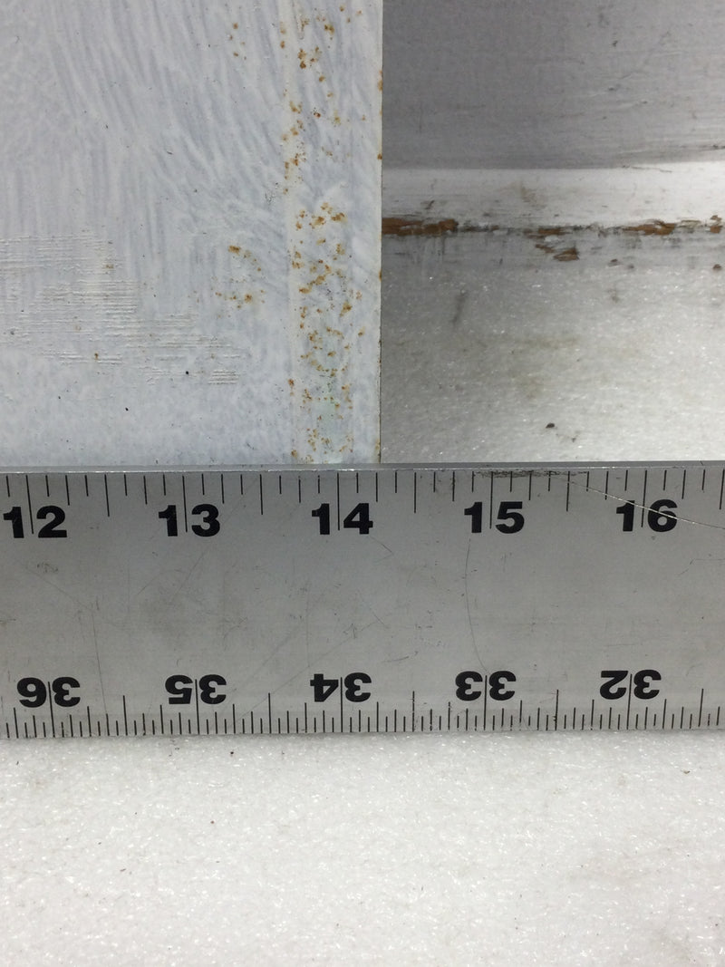 Square D QOC30MW225 225A 30 Space 120/240V Panel Door w/Main 30 1/2" x 14 1/4"