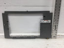 GE 204B4145AWP2C Dead Front Cover for 8000-Line Motor Control Cabinet 19.5"X12"