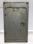 Walker Electric 1402-F/S6 60 Amp 125/250V Fusible Panel Door 16 1/4" x 9 7/8"
