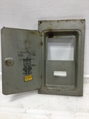 Walker Electric 1402-F/S6 60 Amp 125/250V Fusible Panel Door 16 1/4" x 9 7/8"