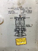 Walker Electric 1402-F/S6 60 Amp 125/250V Fusible Panel Door 16 1/4" x 9 7/8"