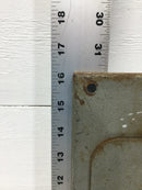 Walker Electric 1402-F/S6 60 Amp 125/250V Fusible Panel Door 16 1/4" x 9 7/8"