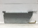 GE Side Rail Mounting Brackets for 8000-Line Motor Control Cabinet 19" X 8"