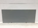 GE General Electric Blank Plates for 8000-Line Motor Control Cabinet 20" X 8.5"